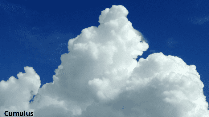 Cumulus Cloud Definition And Description Sciencequery