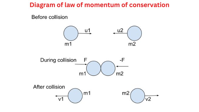 Laws of conservation of momentum