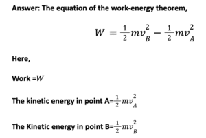 questions on work energy